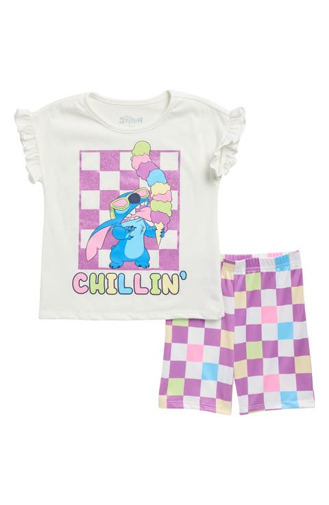 Kids' Stitch Top & Shorts Set (Toddler & Little Kid)