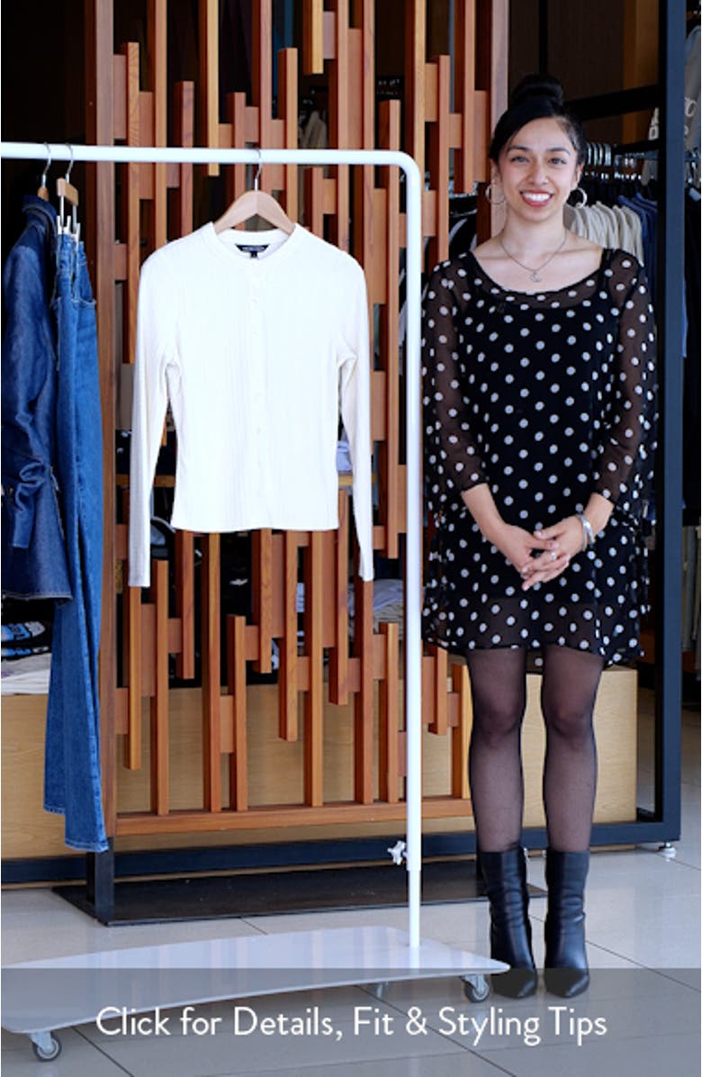 Lira Textured Cardigan, sales video thumbnail