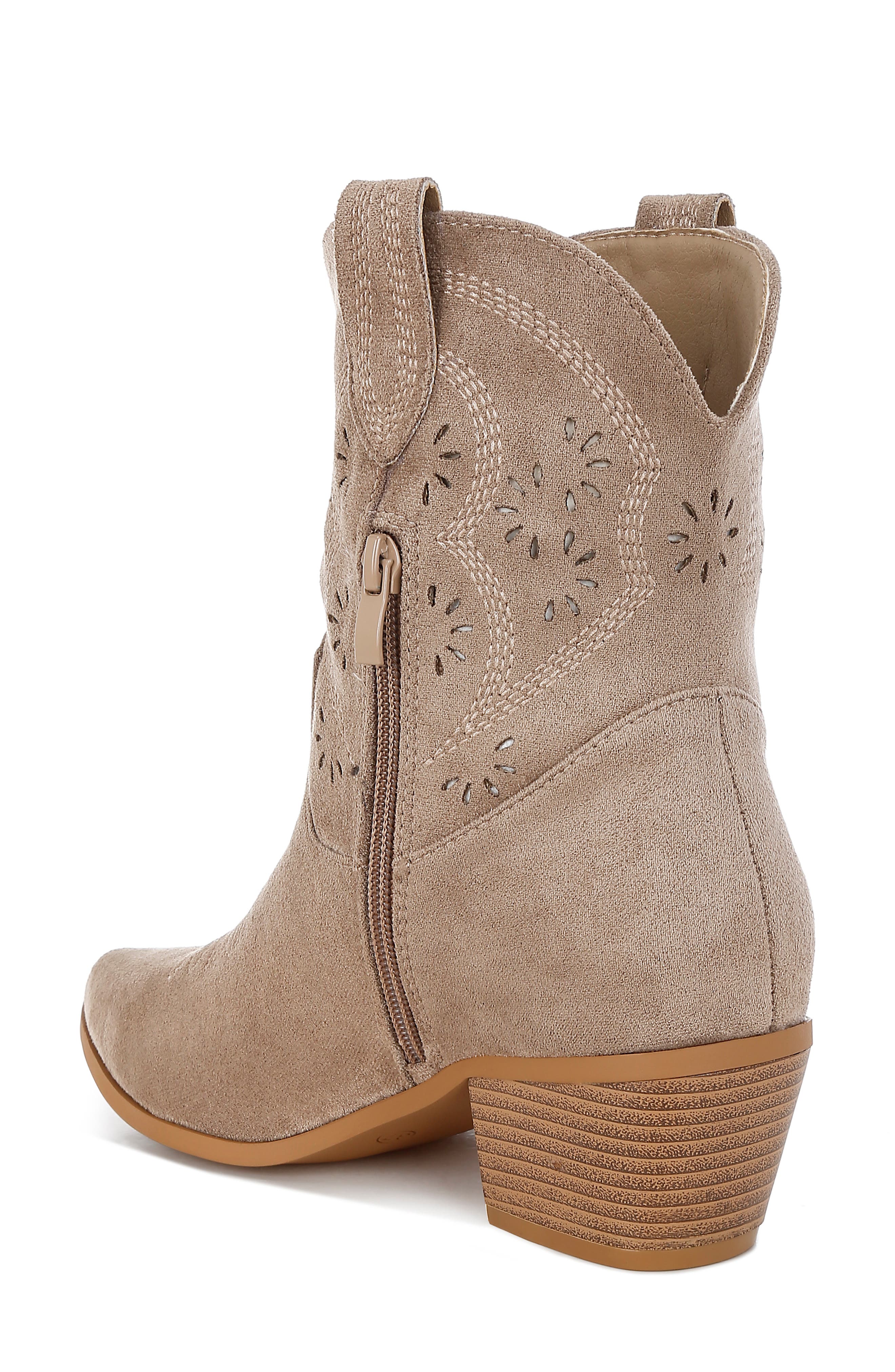 LONDON RAG Nigel Western Boot, Alternate, color, Taupe