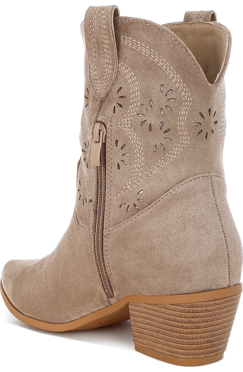 LONDON RAG Nigel Western Boot, Alternate, color, Taupe