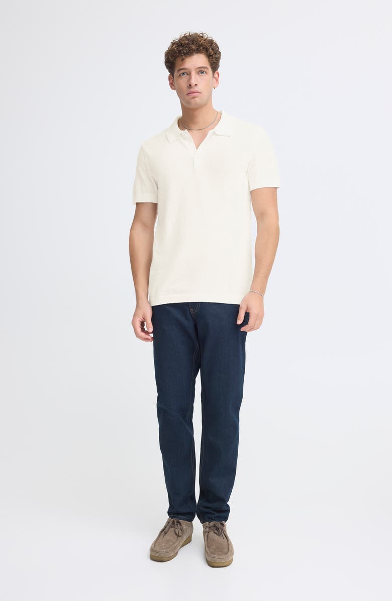 CASUAL FRIDAY Cotton Blend Polo, Alternate, color, Jet Stream