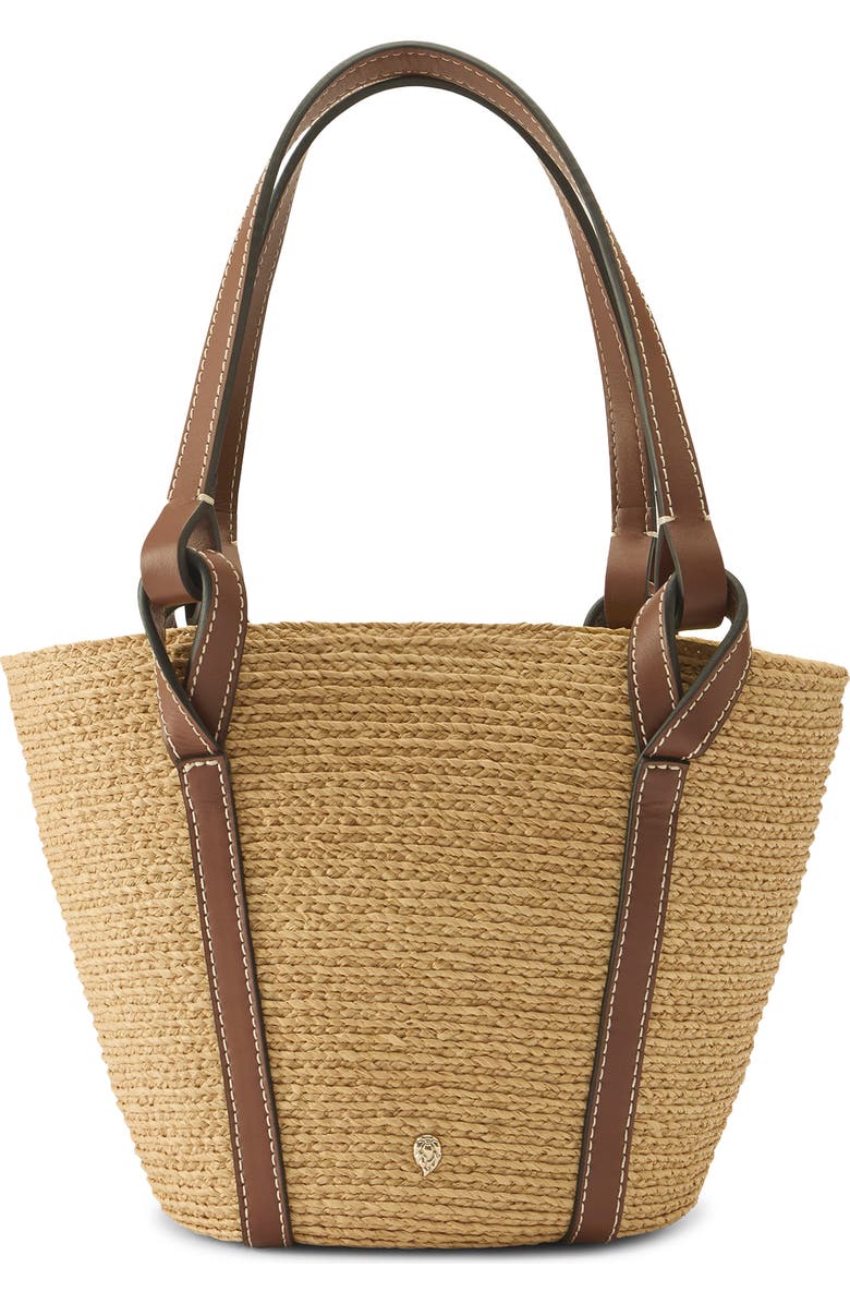 Helen Kaminski Bisou Raffia Bucket Bag, Main, color,