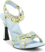 KARL LAGERFELD PARIS Daelin Ankle Strap Sandal