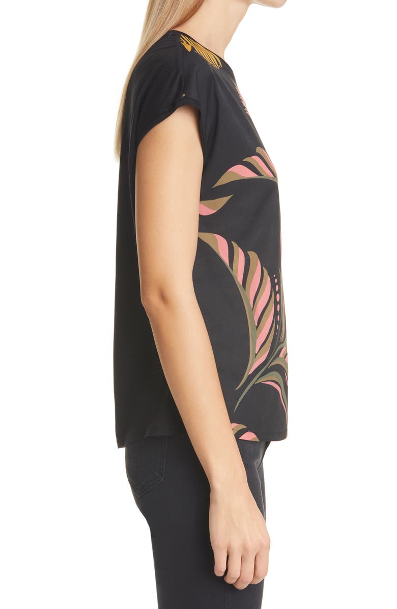 Ted Baker London Pasley Deco Print Shell, Alternate, color, 