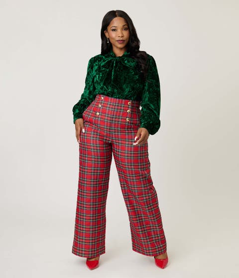 Plus Size Long Sleeve Neck Tie Gwen Blouse