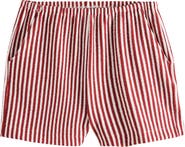 NEXT Stripe French Terry Shorts