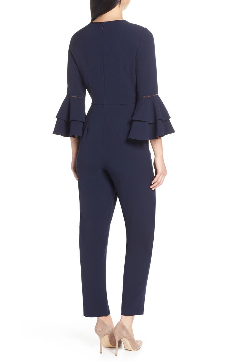 Eliza J Bell Sleeve Jumpsuit, Alternate, color, 
