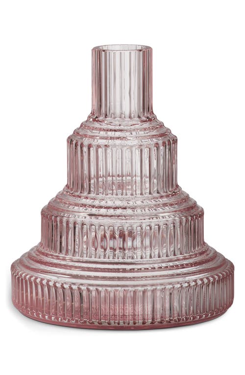 Kosta Boda Light Pink Pavilion Vase In Pink