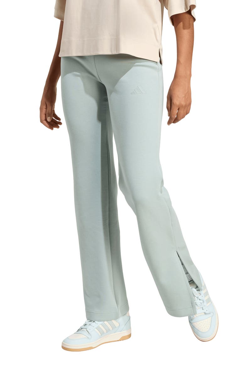 All SZN Split Flare Leggings, Main, color, WONDER SAGE/