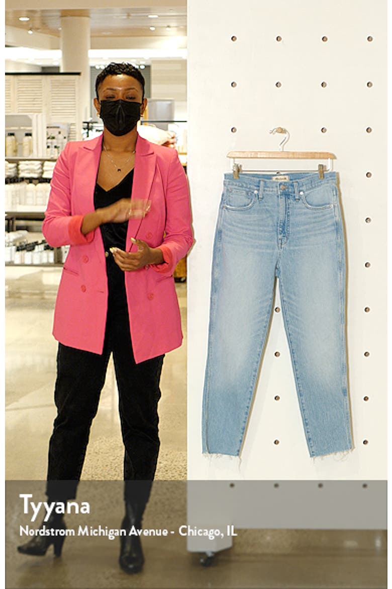 Raw Hem Stovepipe Jeans video