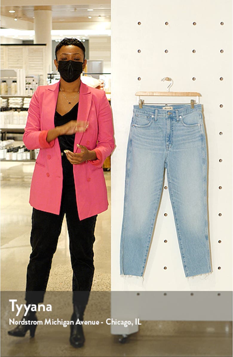 Raw Hem Stovepipe Jeans, sales video thumbnail