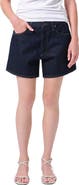 AGOLDE Leith High Waist Relaxed Long Denim Shorts