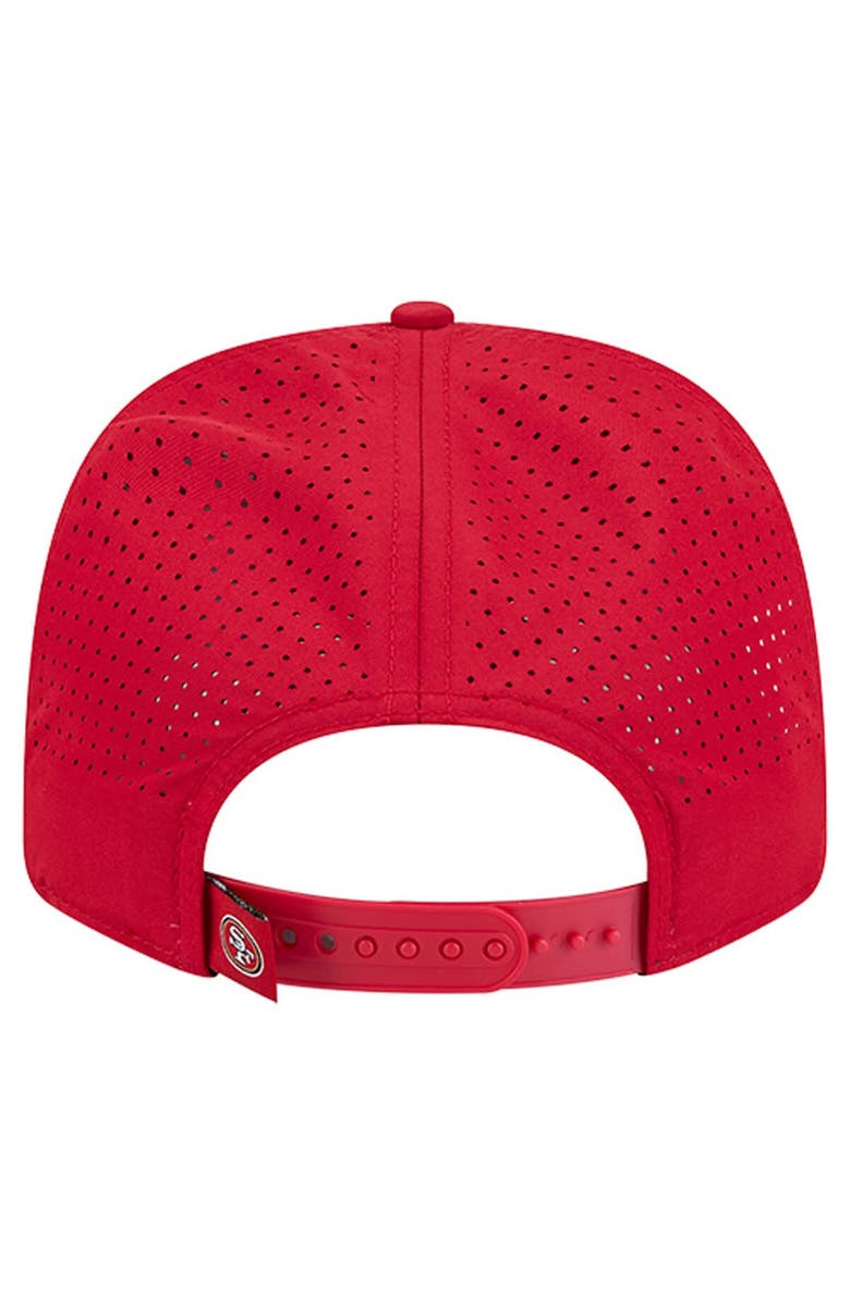 New Era Men's New Era Scarlet San Francisco 49ers Script 9SEVENTY Adjustable Hat, Alternate, color, Scarlet