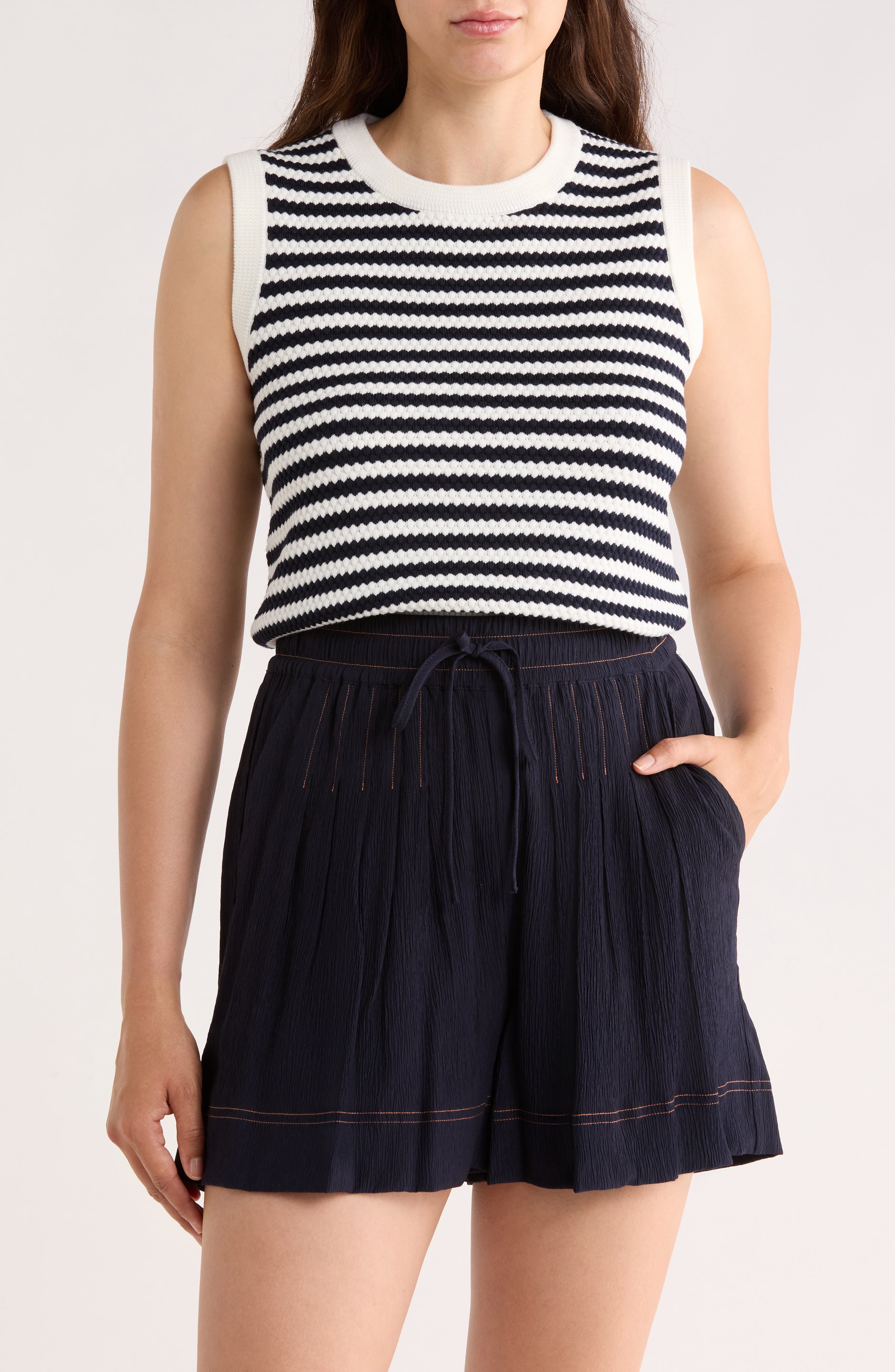 selected IVORY/ NAVY