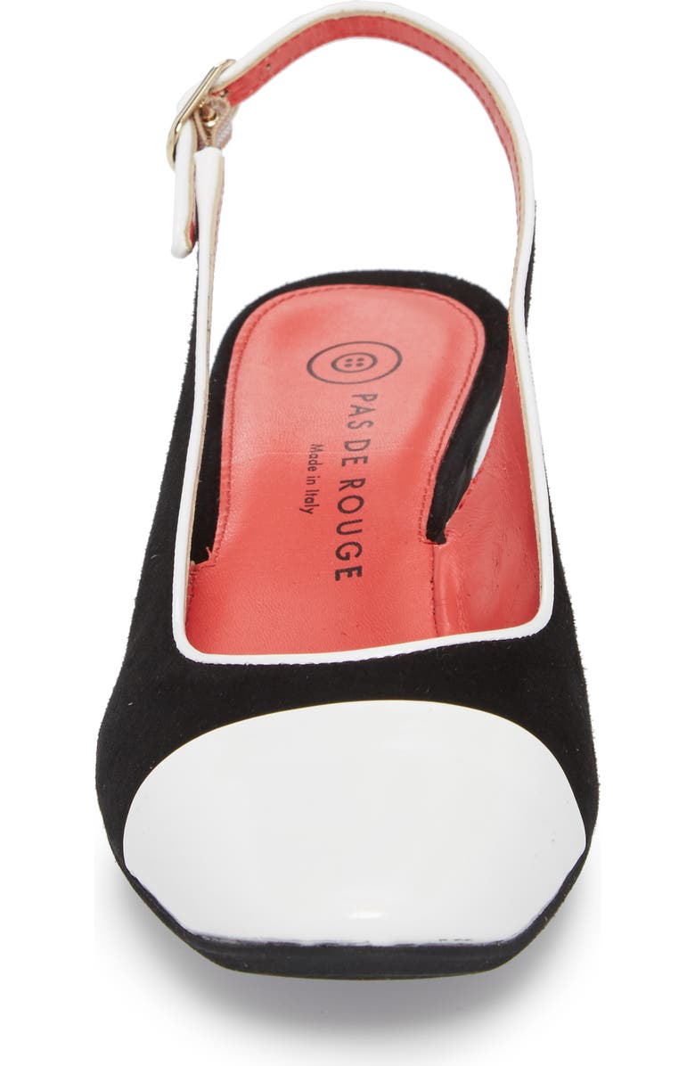 Pas de Rouge Eloe Slingback Pump, Alternate, color,