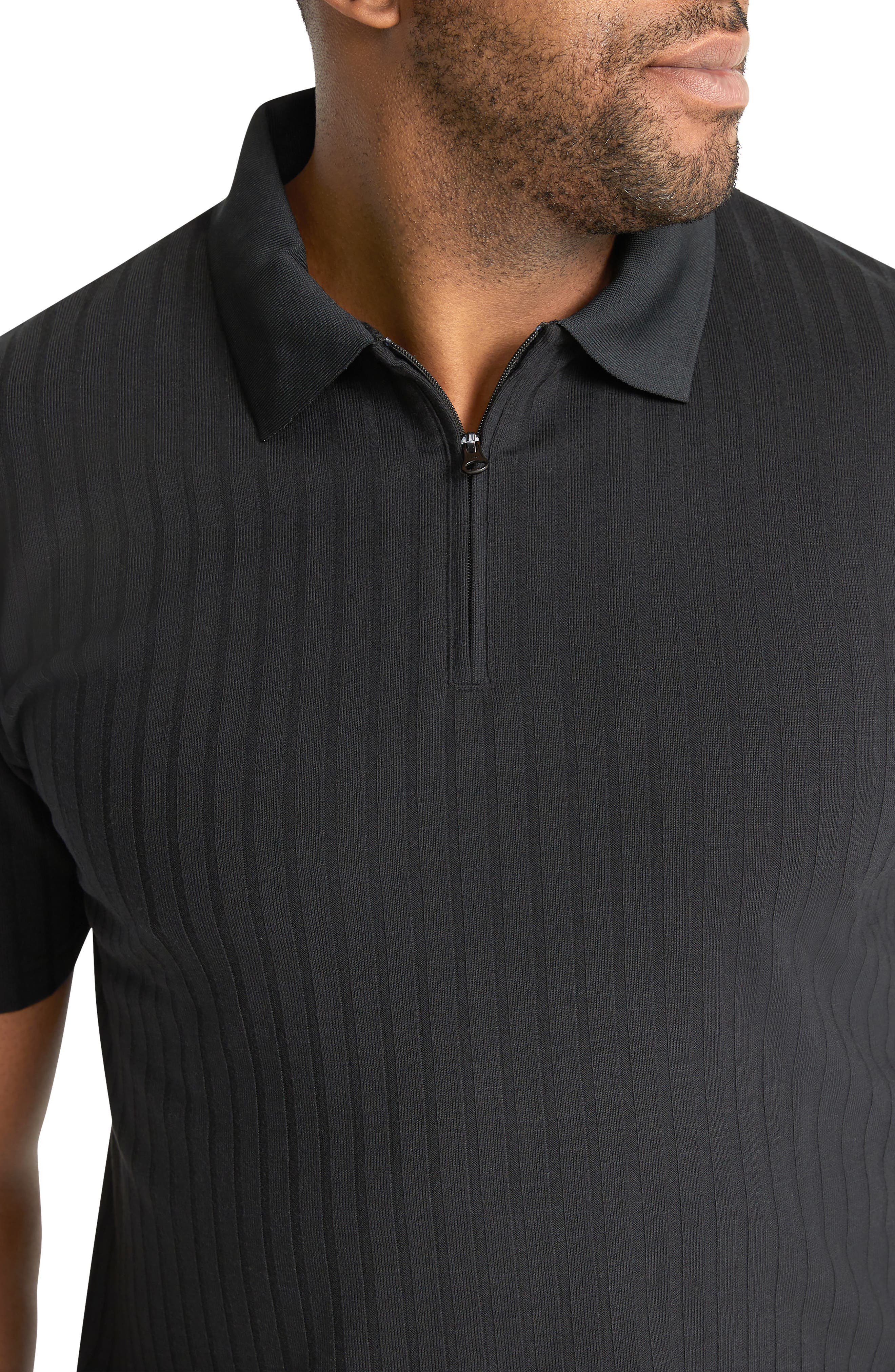 Johnny Bigg Page Quarter Zip Rib Polo Sweater (Men) | Nordstromrack