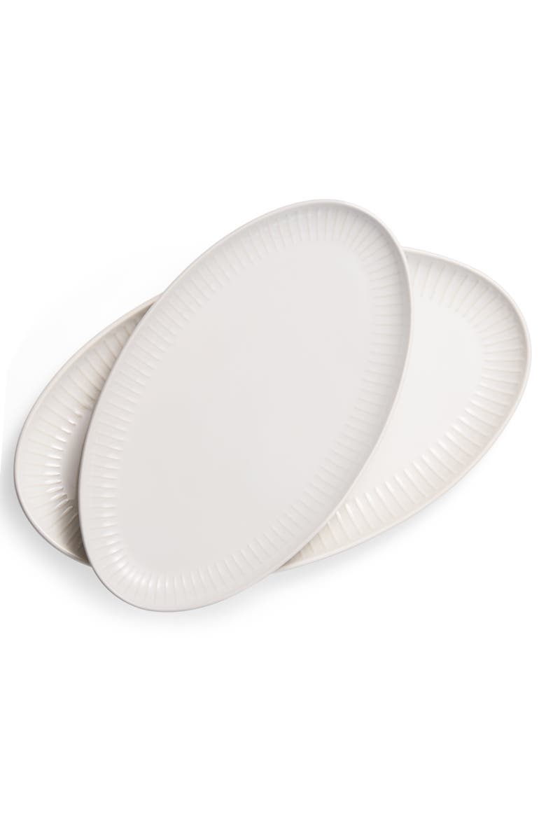 Kook Serving Dishes - Set of 2, Main, color, White