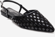 Prologue Shoes Chanda Pointed Toe Woven Sandal