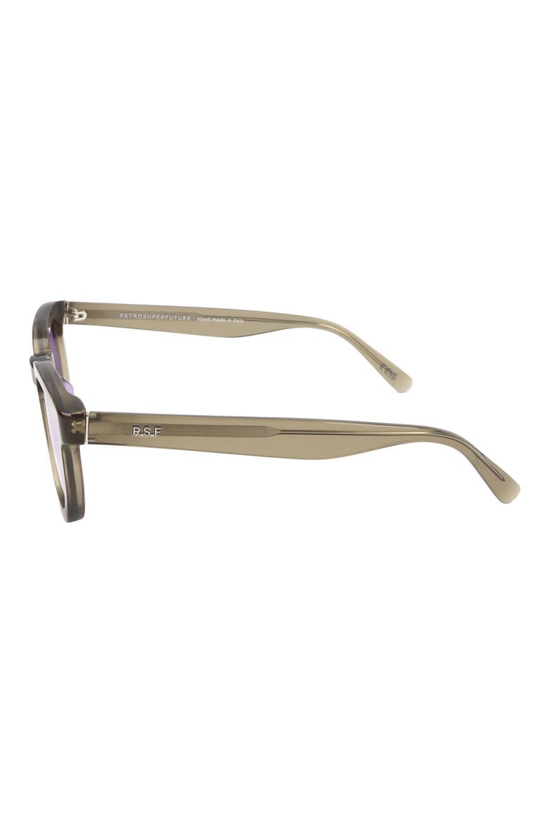 53mm Round Sunglasses, Alternate, color, GREY