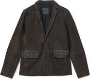 AllSaints Monet Waxed Suede Blazer