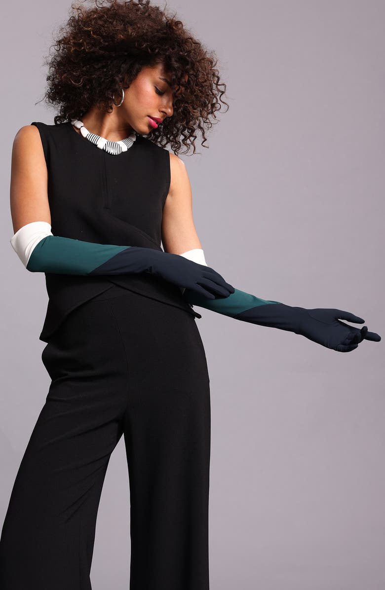 Seymoure Colorblock Opera Gloves, Alternate, color, 