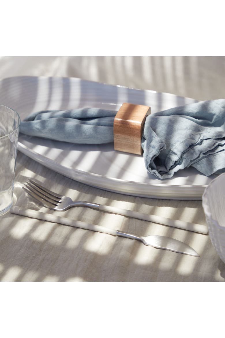 Mito Flatware 5 pieces, Alternate, color, Brushed cru cable