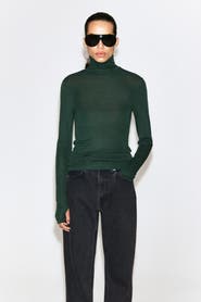 COS Merino Wool Turtleneck Top