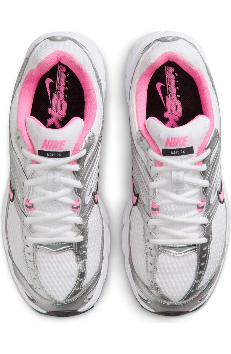 Nike Air Max Moto 2K Sneaker, Alternate, color, 101 White/Pnkspl