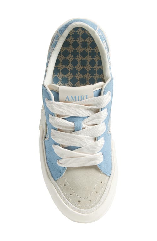 Amiri Quad Sunset Skate Low Sneakers Ocean Sky In Ocean Sky