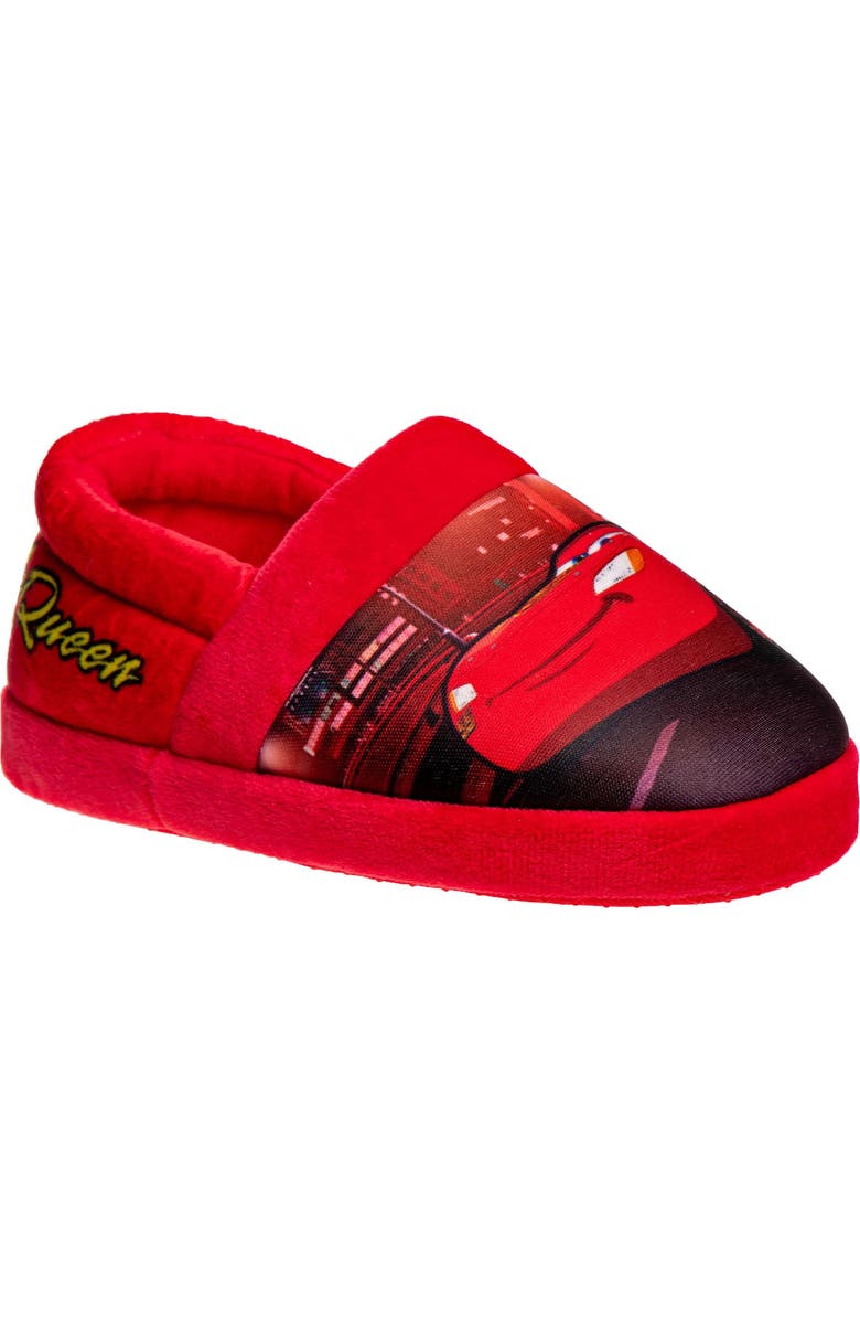 JOSMO x Disney<sup>®</sup> Kids' Pixar Cars Lightning McQueen Slipper, Main, color, Red