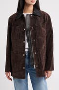 Avec Les Filles Suede Barn Coat