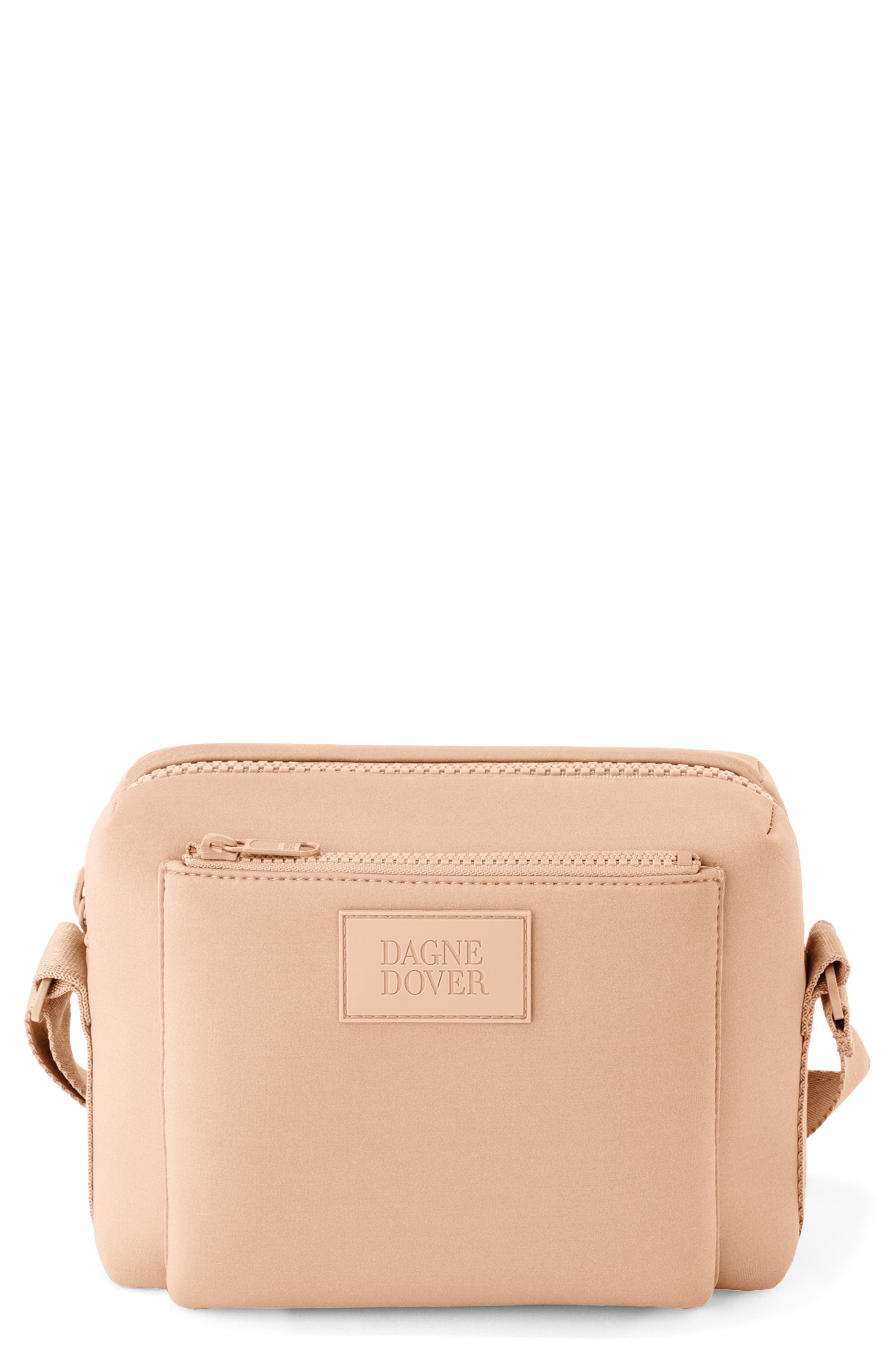 Micah Water Resistant Neoprene Crossbody Bag, Main, color, BANDAGE