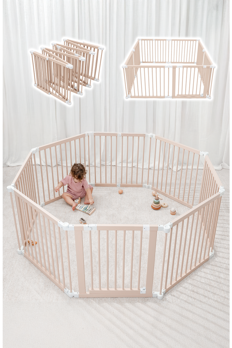 Playpen for Toddler and Babies, Main, color, Blush Pink