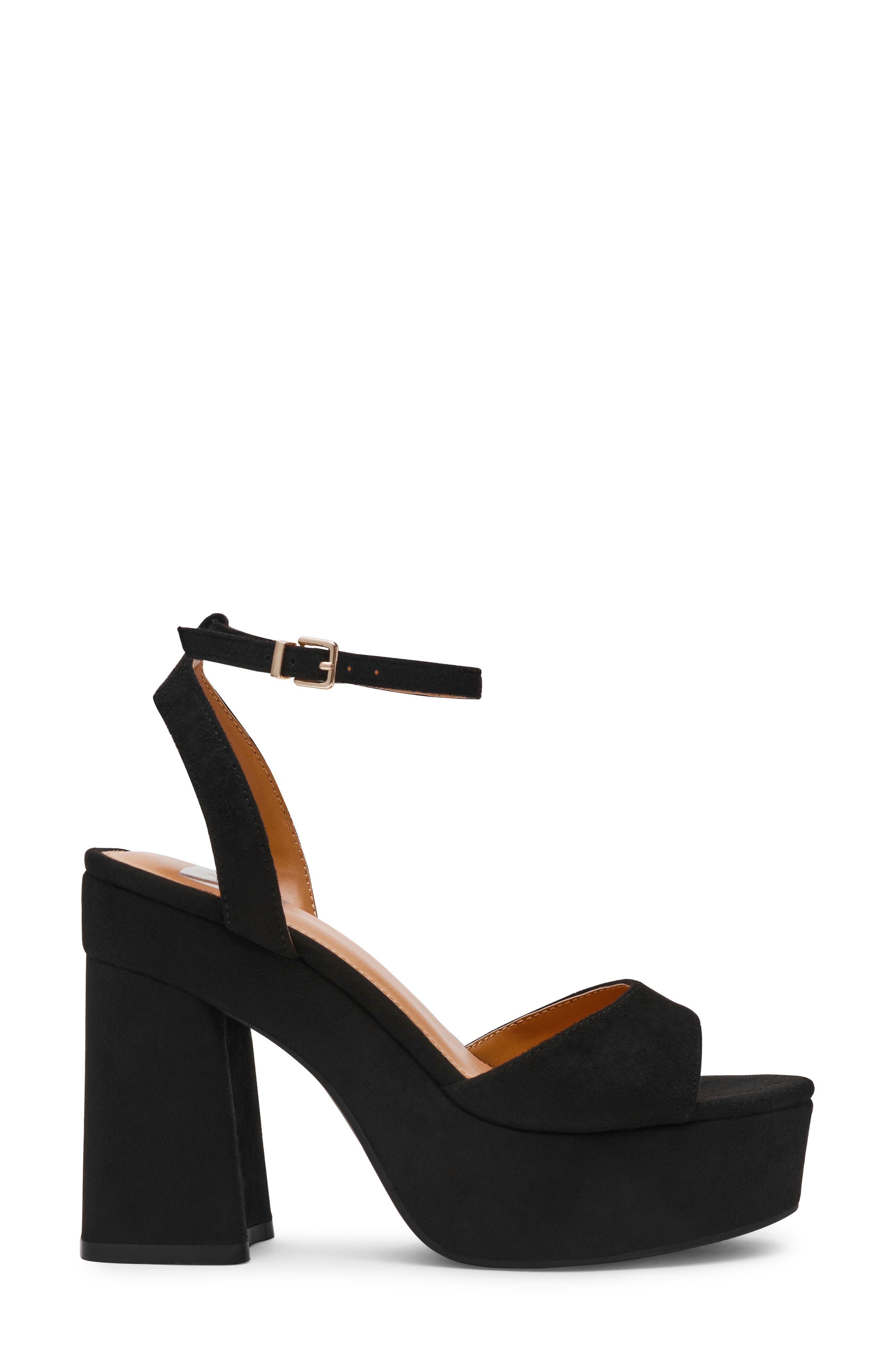 DV by Dolce Vita Wizzard Ankle Strap Platform Sandal, Alternate, color, Black