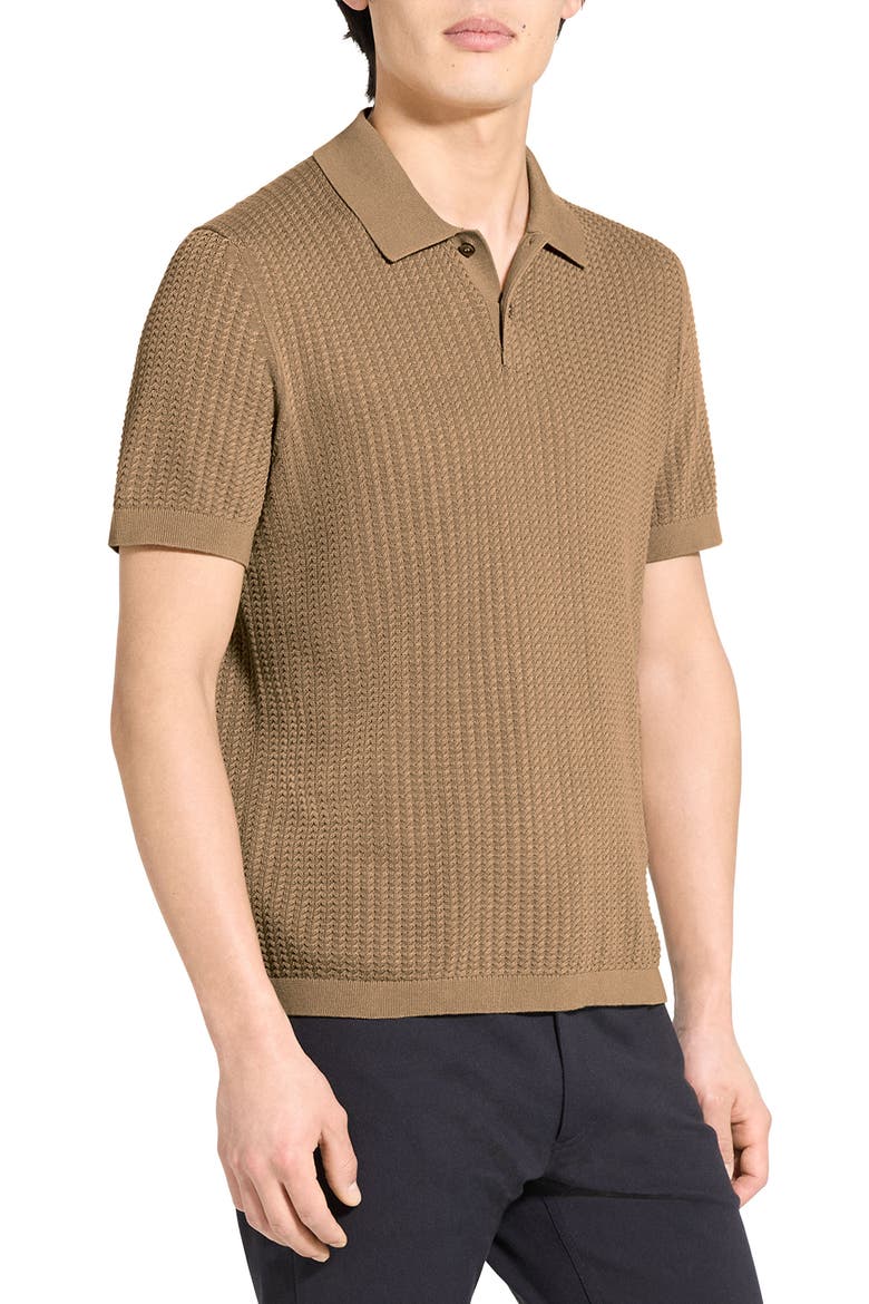 Tactile Cotton Polo, Alternate, color, FRESH KHAKI - 2QH