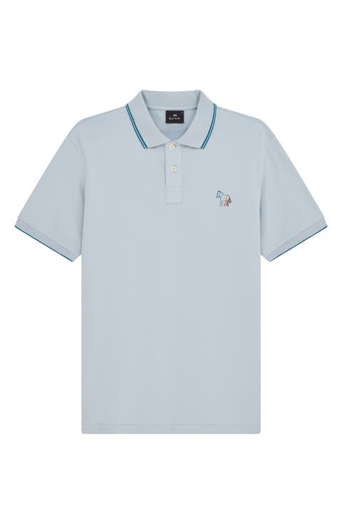 Regular Fit Tipped Cotton Piqué Polo