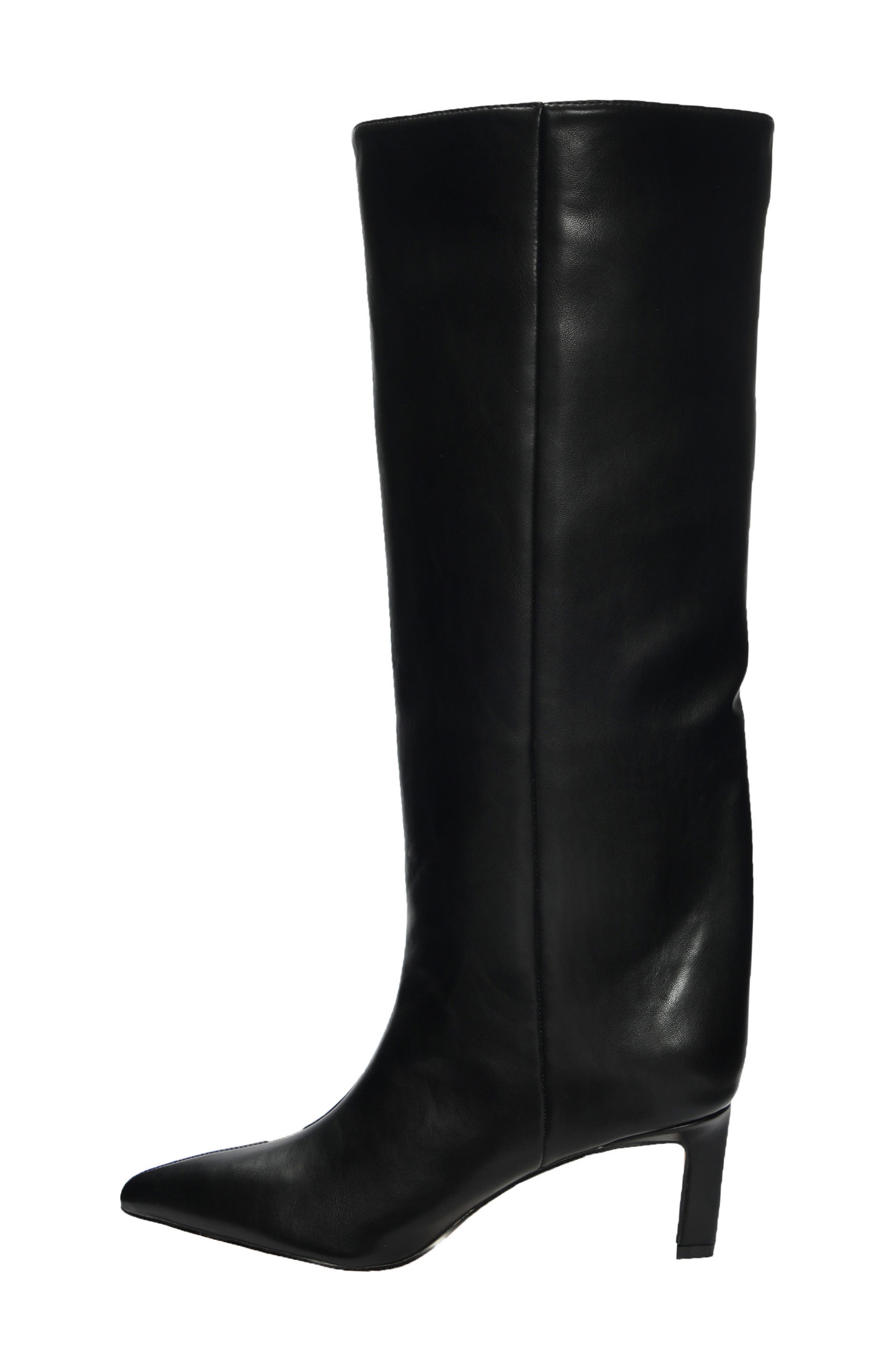 Estelle Knee High Boot, Alternate, color, BLACK