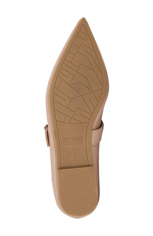 BERNESS BERNESS FRIEDRICH GROMMET POINTED TOE MARY JANE FLAT