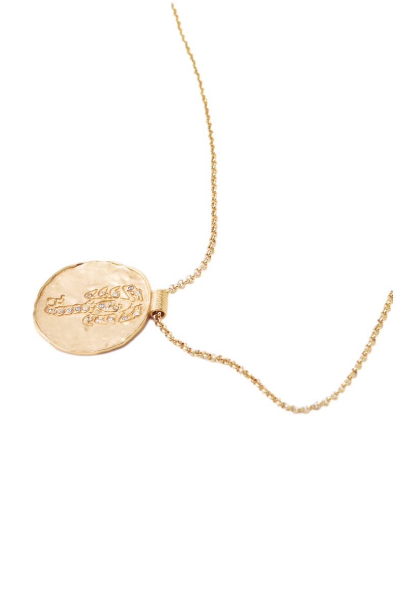 Zodiac medal, Alternate, color, Scorpio