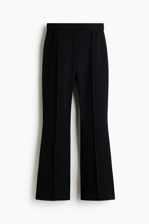 Bootcut Crease-front Trousers