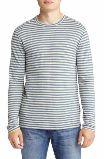 Faherty Cloud Stripe Reversible Long Sleeve T-Shirt