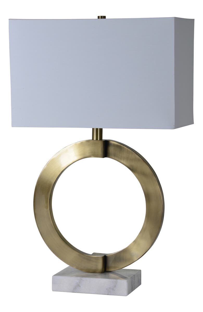 Renwil Skylar Iron & Marble Table Lamp, Alternate, color,