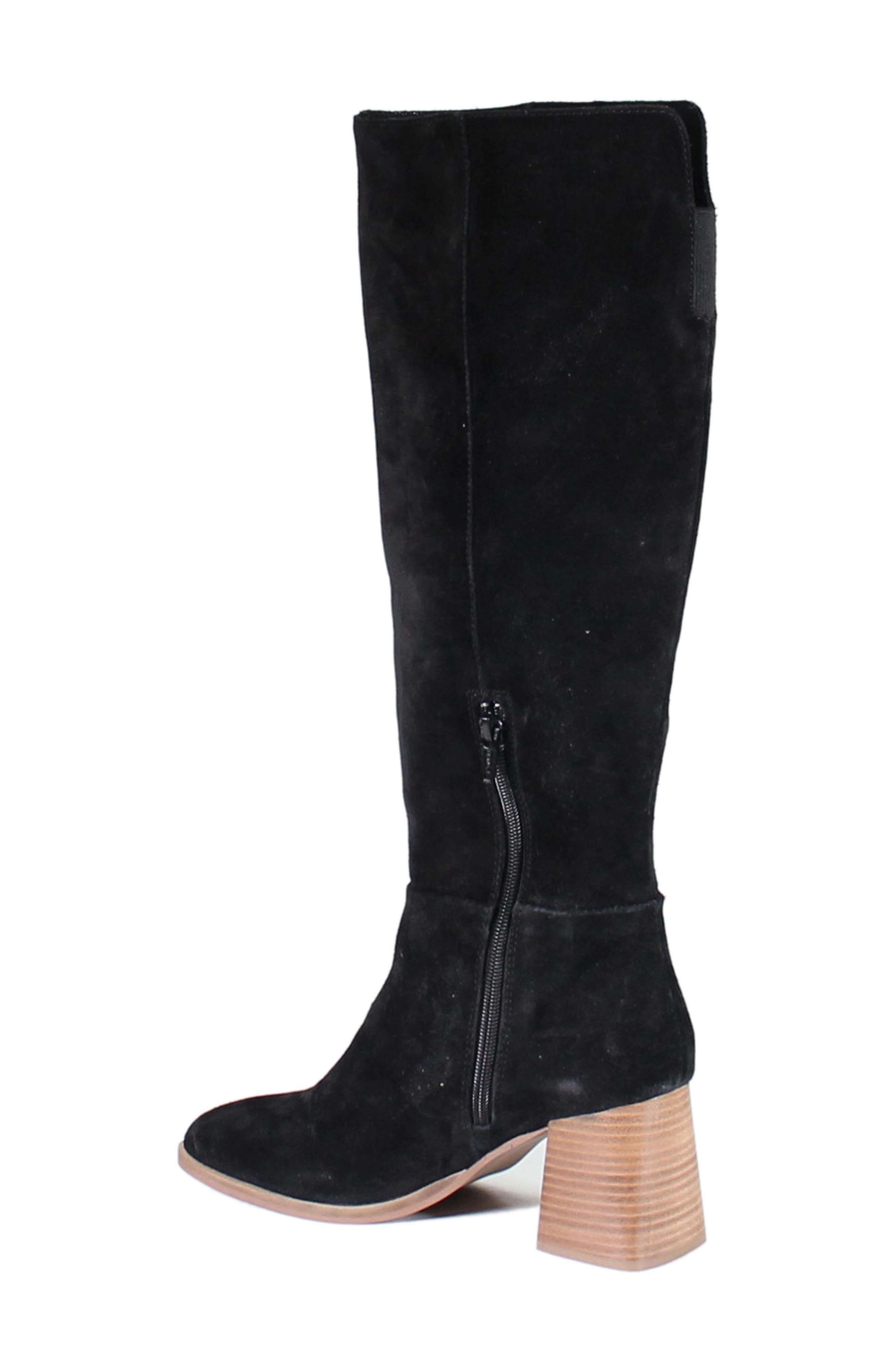 Diba True Mar Velus Knee High Boot, Alternate, color, Black