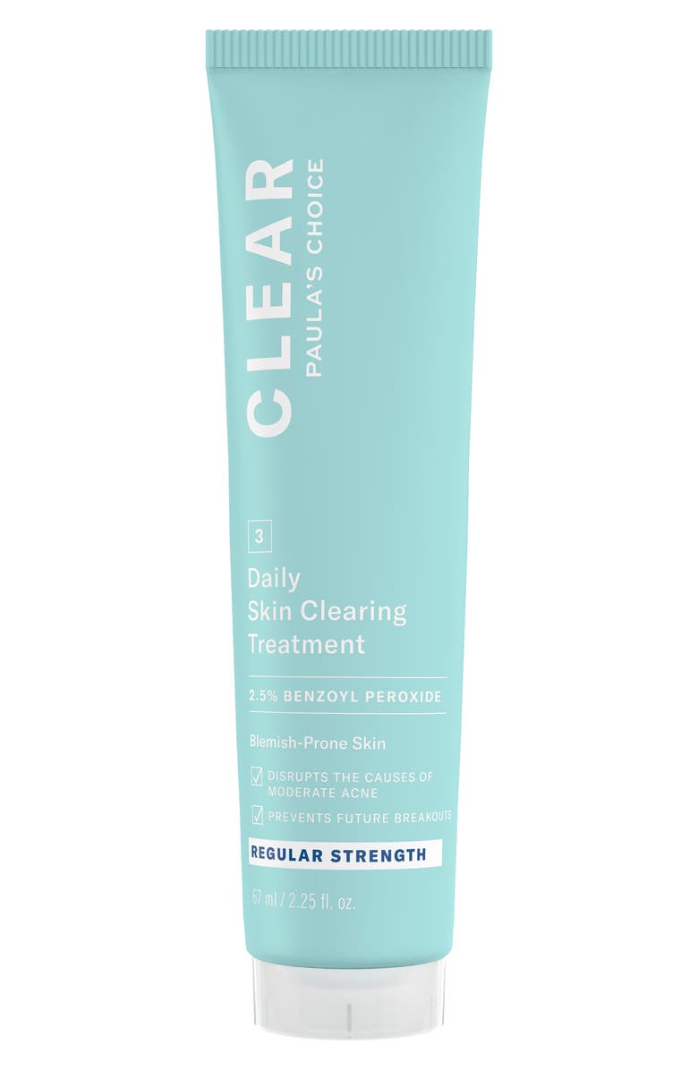 Paula's Choice Clear Regular Strength Daily Skin Clearing Treatment with 2.5% Benzoyl Peroxide, Main, color,