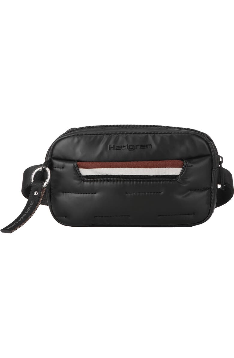 Hedgren Snug Water Repellent Convertible Crossbody Bag, Main, color, Black