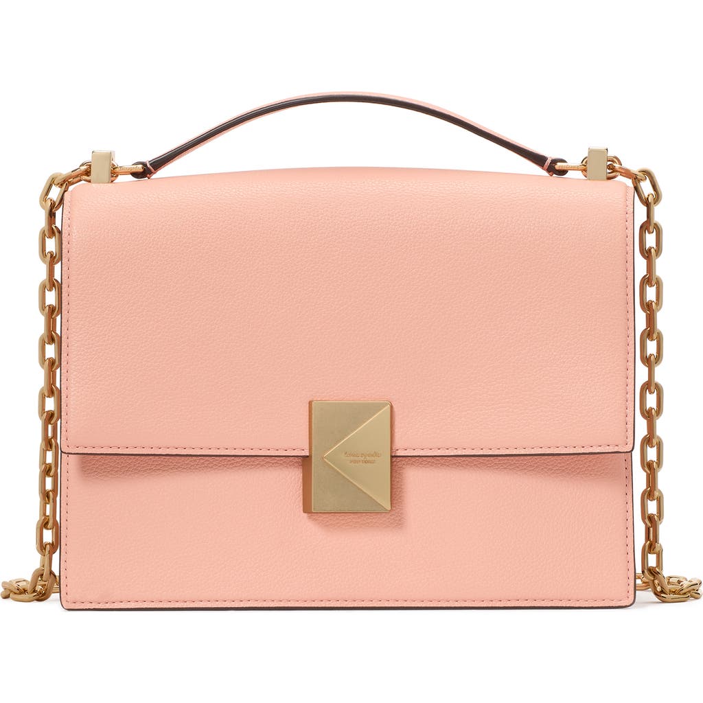 Kate Spade New York Deco Pebbled Leather Convertible Crossbody Bag