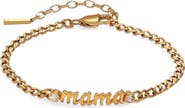 Alex and Ani Mama Curb Chain Bracelet