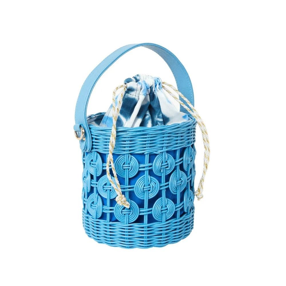 Maribella Wicker Bucket Bag, Alternate, color, Powder Blue