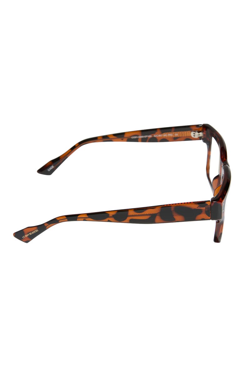 Cade 52mm Reading Glasses, Alternate, color, DARK TORTOISE