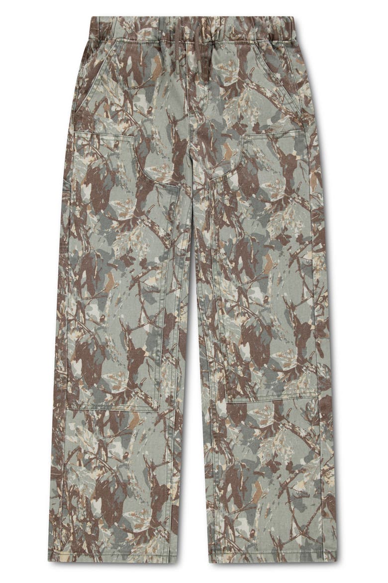 Kids' Pull-On Utility Pants, Main, color, OLIVE NIGHT